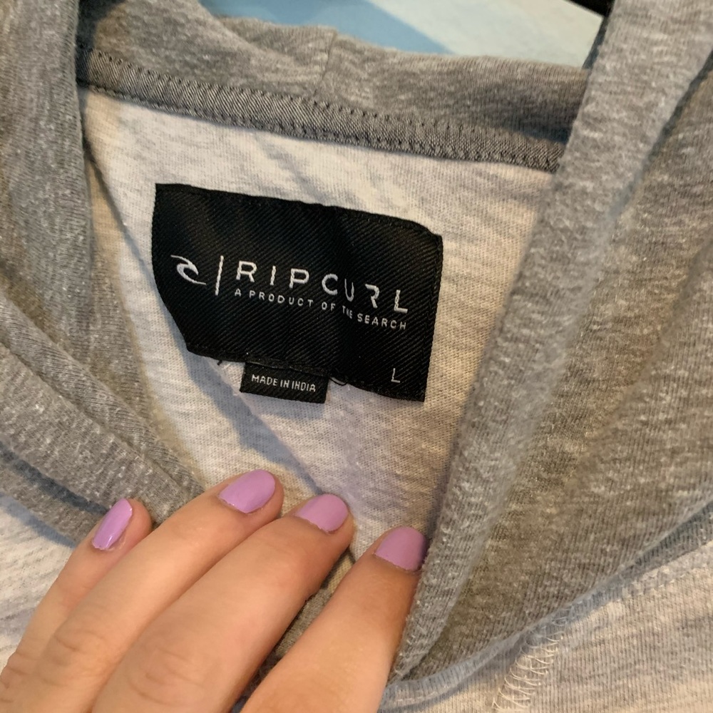 Rip Curl hooded long sleeve tee